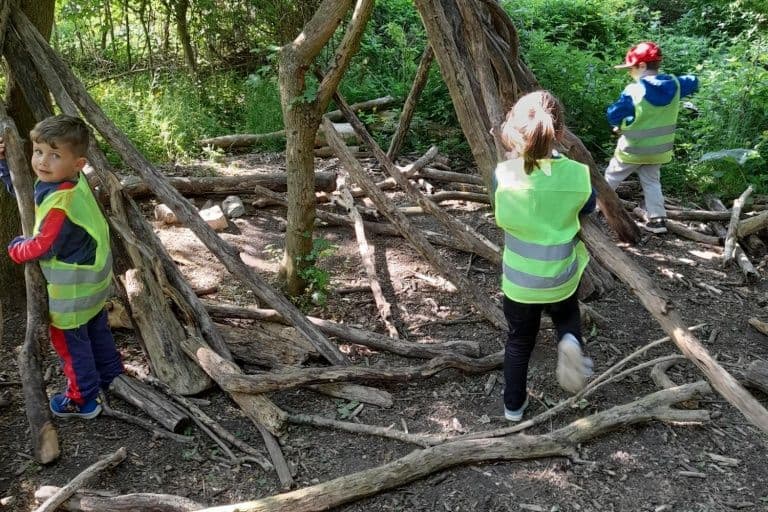 Ein Waldtag mit unseren Nest Kindern