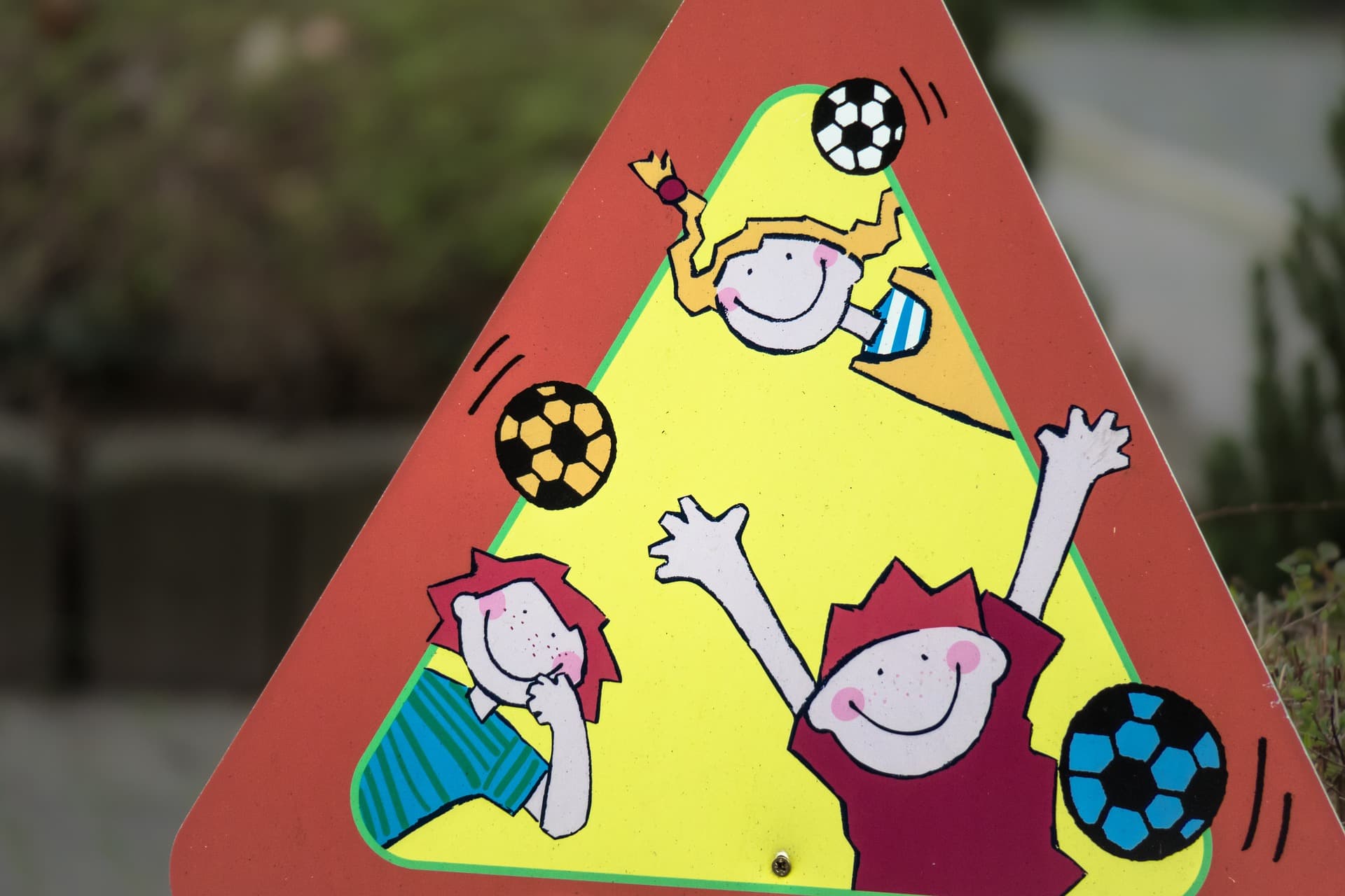 Spielen auf der Straße
